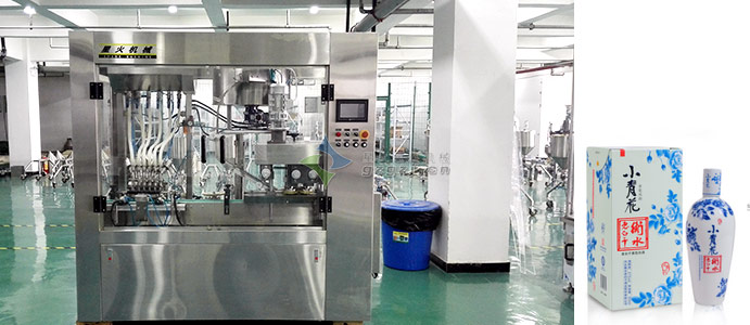 六头灌装旋盖一体机