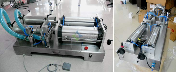 液体自动灌装机工厂图