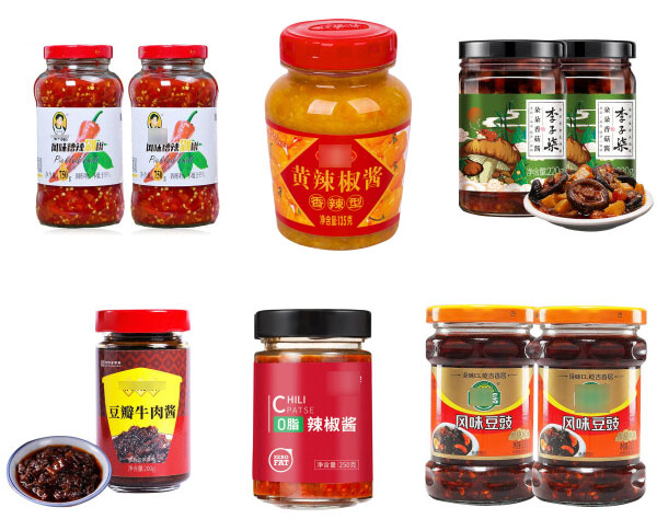 全套辣椒酱灌装机设备生产线