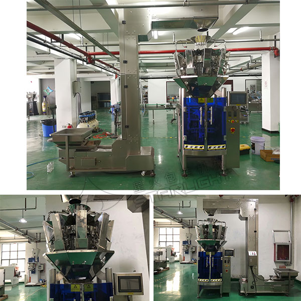 芒果干食品包装机械实拍图