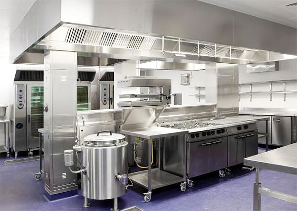 全自动速冻水饺包装机设备厨房展示图