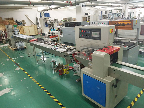 全自动枕式包装设备展示图