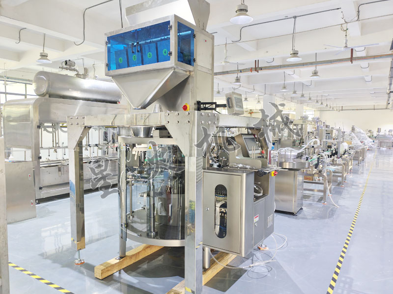 成都自动包装机-给袋式颗粒包装机实拍图