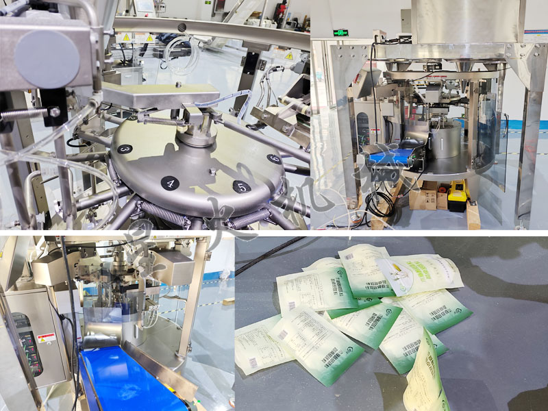 成都自动包装机-给袋式颗粒包装机实拍图