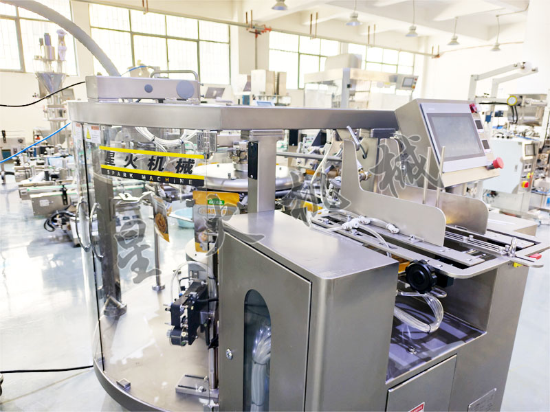 成都星火肉滑自动包装机实拍图