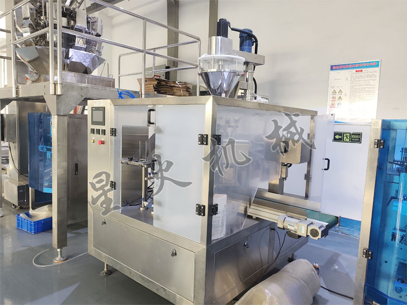 星火给袋式自动包装机实拍图