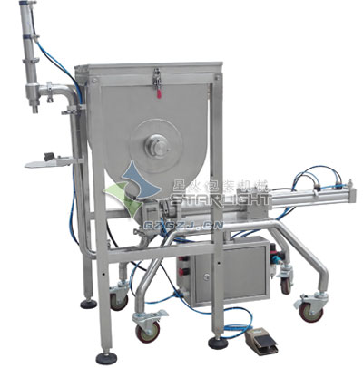 大颗粒酱料灌装机,豆豉酱灌装机