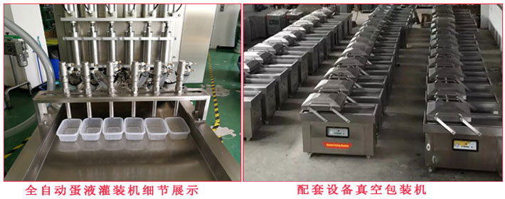 全自动蛋液灌装机,鸡蛋干蛋液灌装成型机