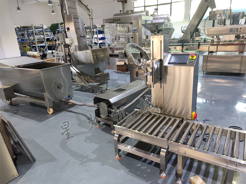 单头酱料称重灌装机