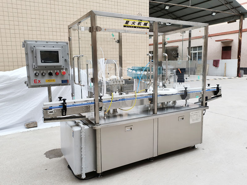 口服液自动灌装旋盖一体机