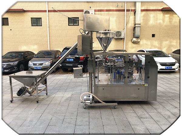 全自动食品包装机械实拍图