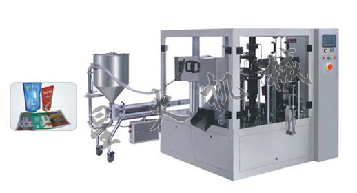 给袋式酱料自动包装机