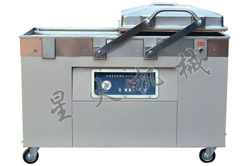 500双室食品真空包装机